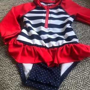 NWOT CAT & JACK ONE PIECE BATHING SUIT